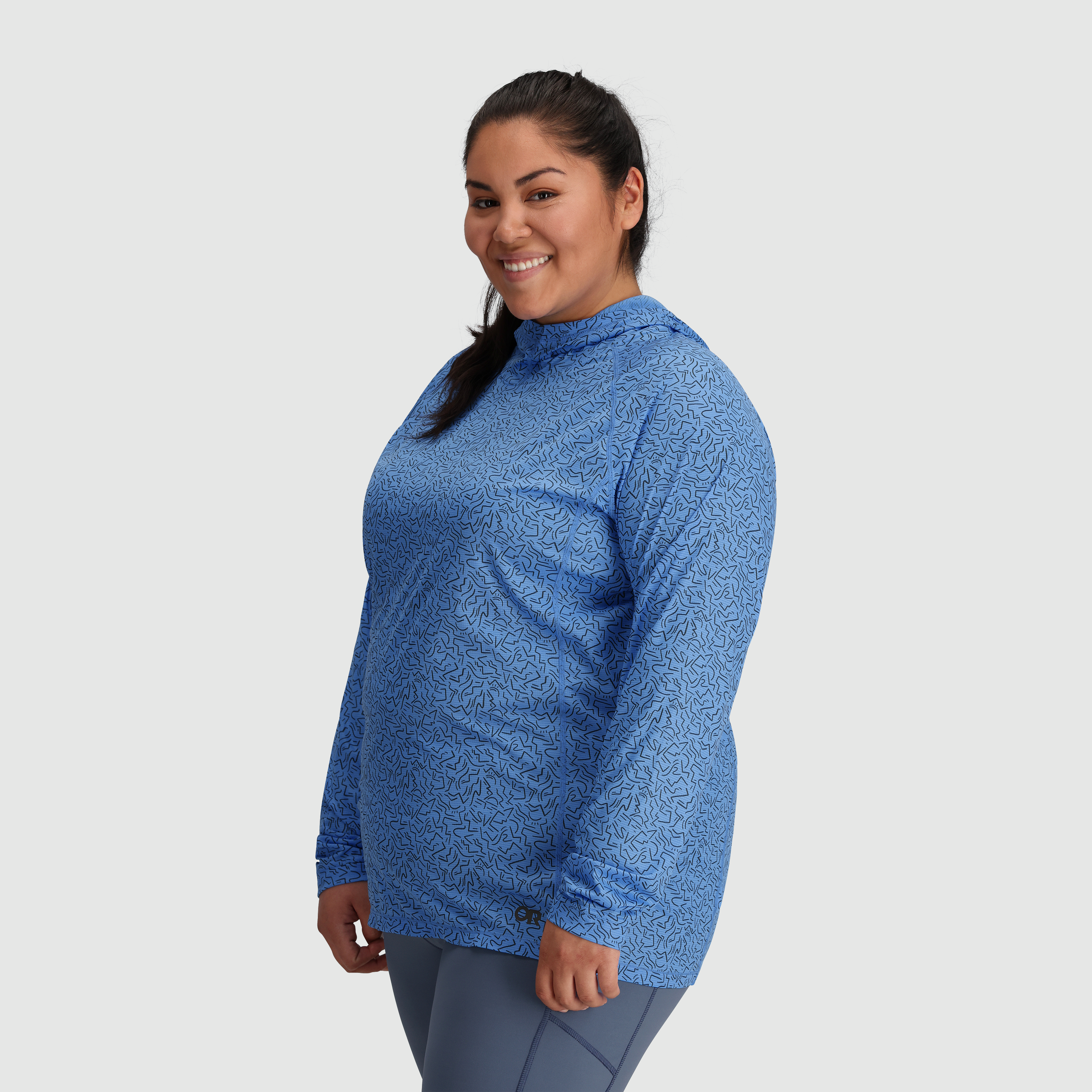 Breathable Women's Echo Hoodie with UPF 15 & Odor Control | OR