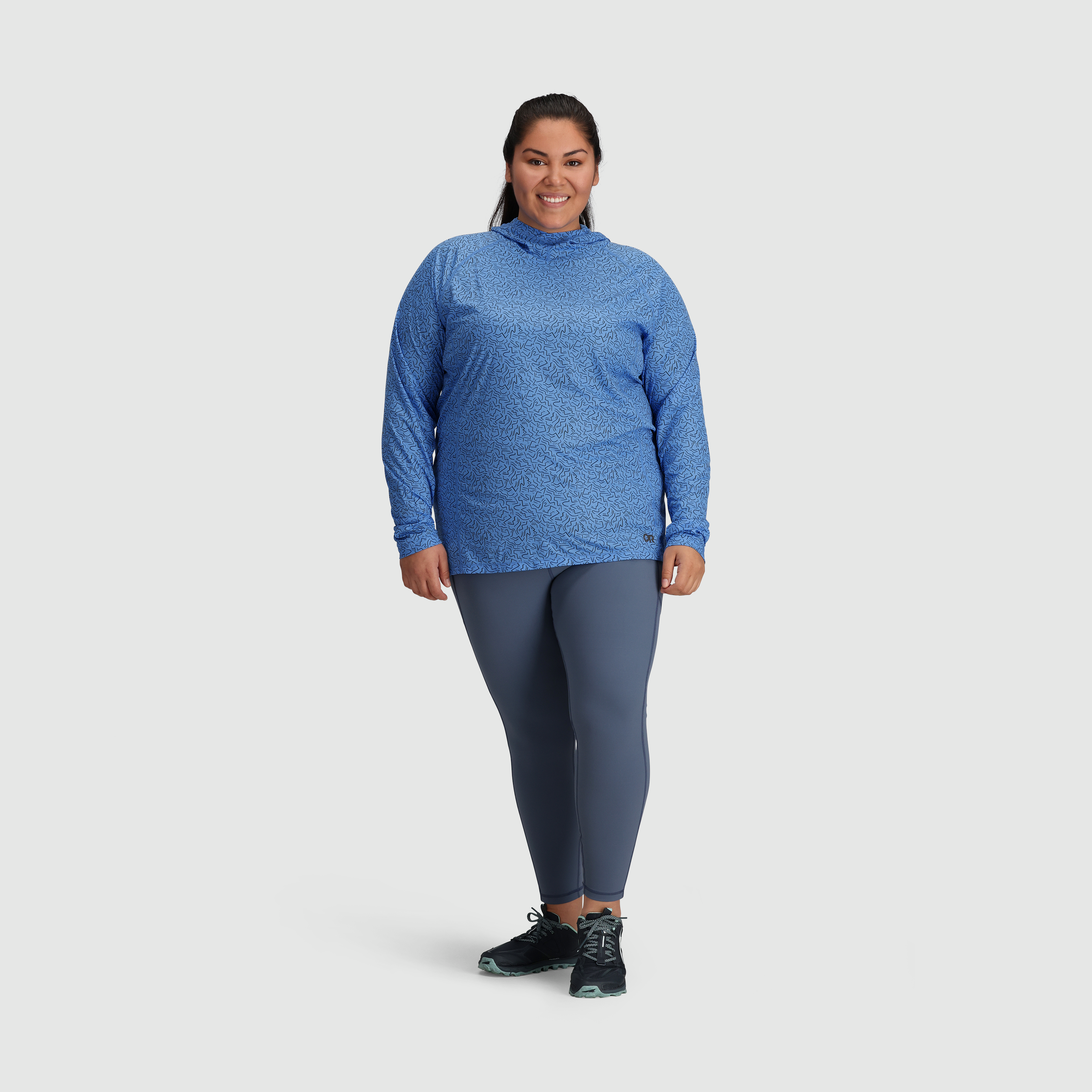 Breathable Women's Echo Hoodie with UPF 15 & Odor Control | OR