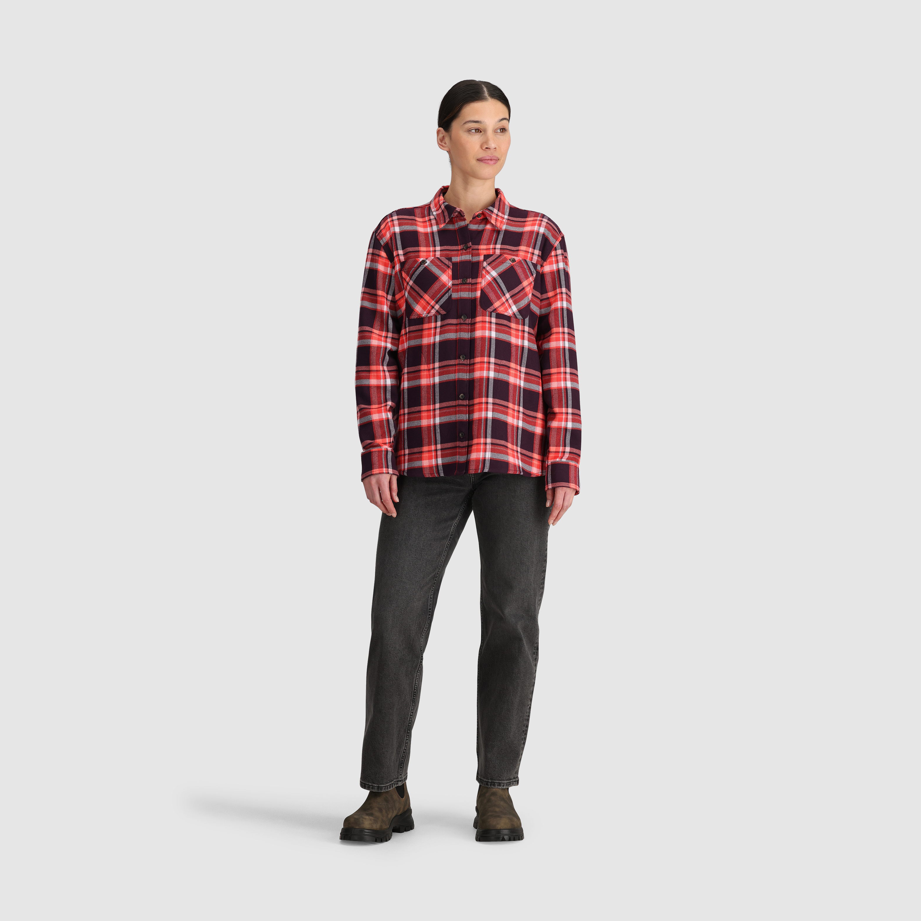 Women's Moisture-Wicking UPF 50+ Flannel Shirt | Feedback