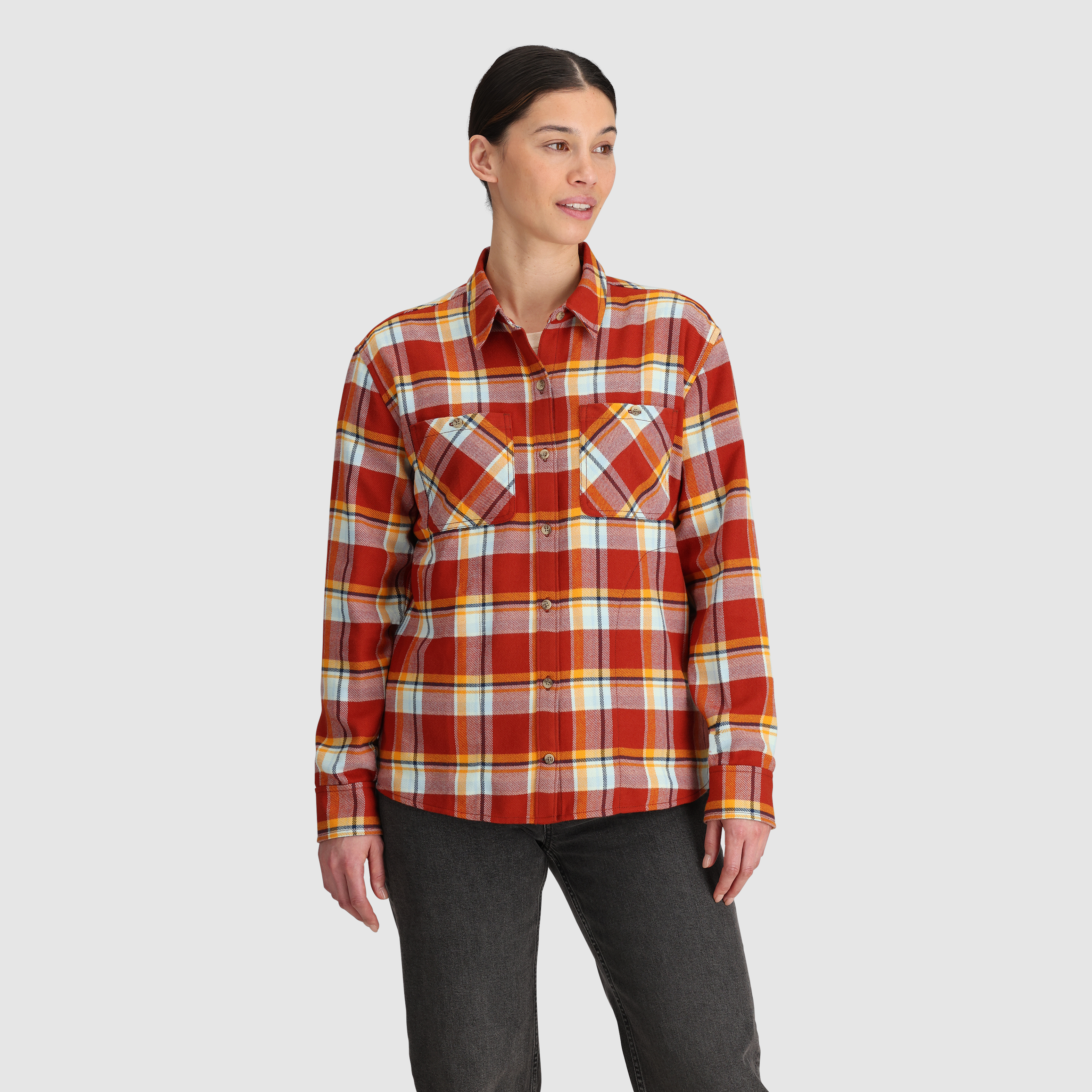 Women's Moisture-Wicking UPF 50+ Flannel Shirt | Feedback