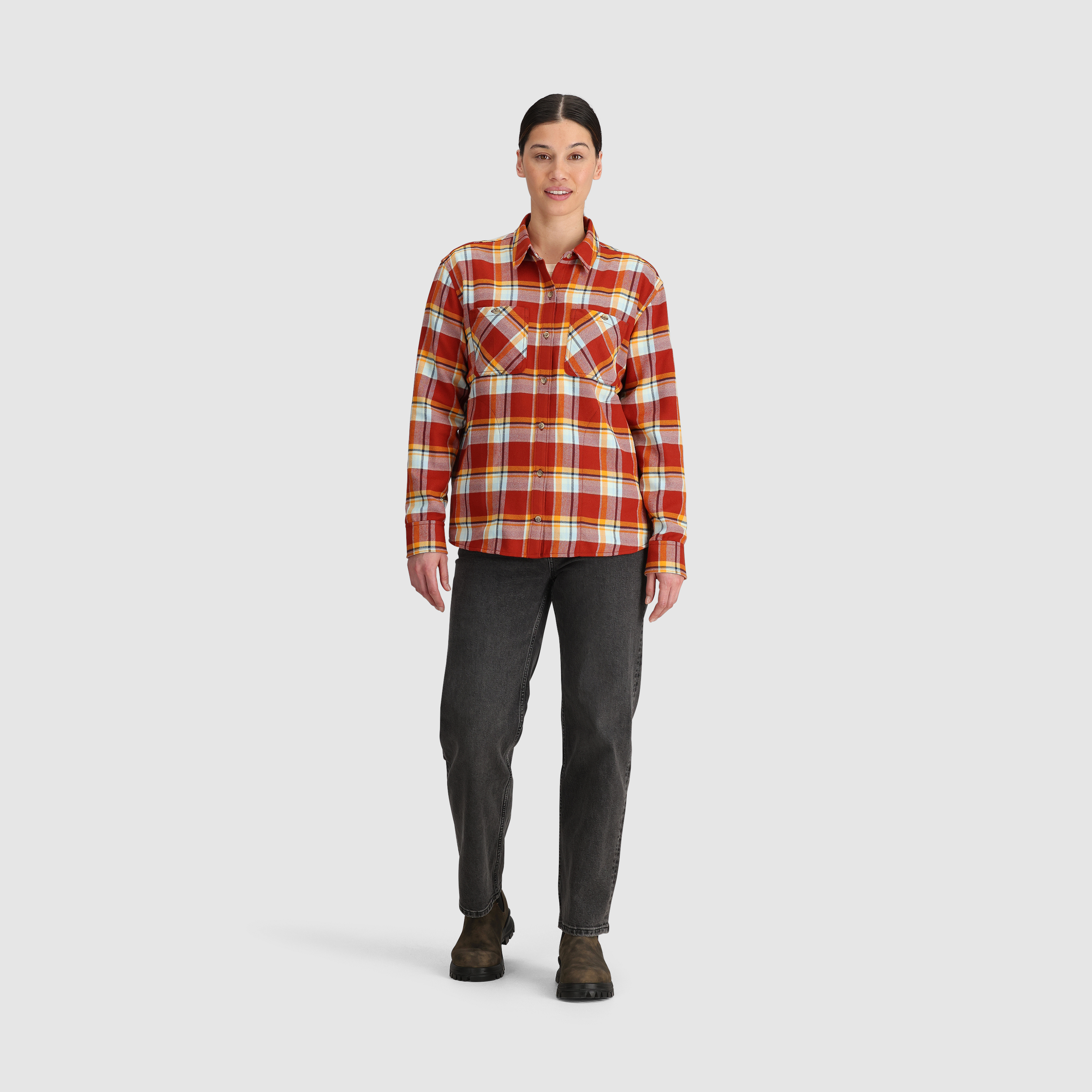 Women's Moisture-Wicking UPF 50+ Flannel Shirt | Feedback