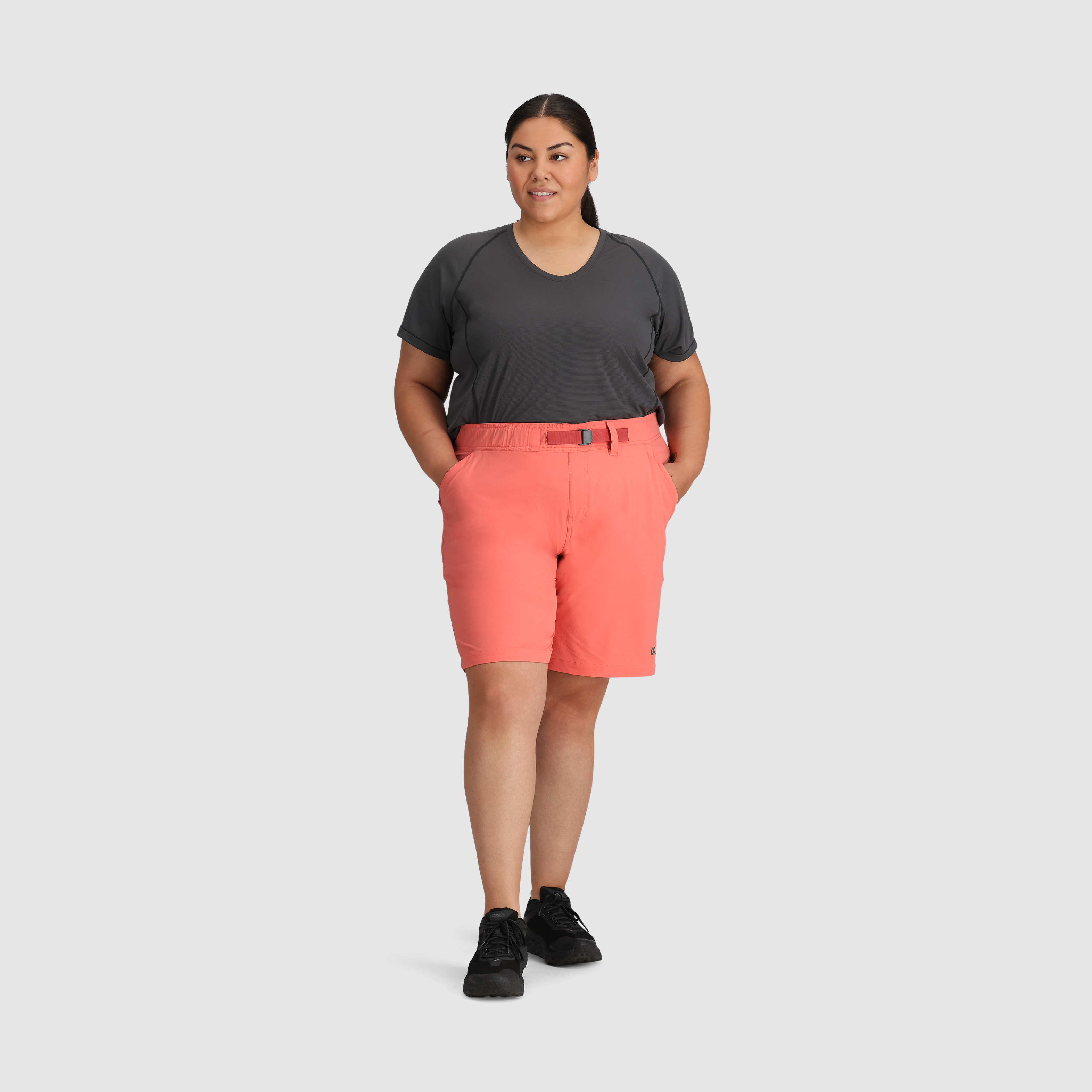 Women's Breathable Hiking Shorts with Pockets | Ferrosi Plus Size