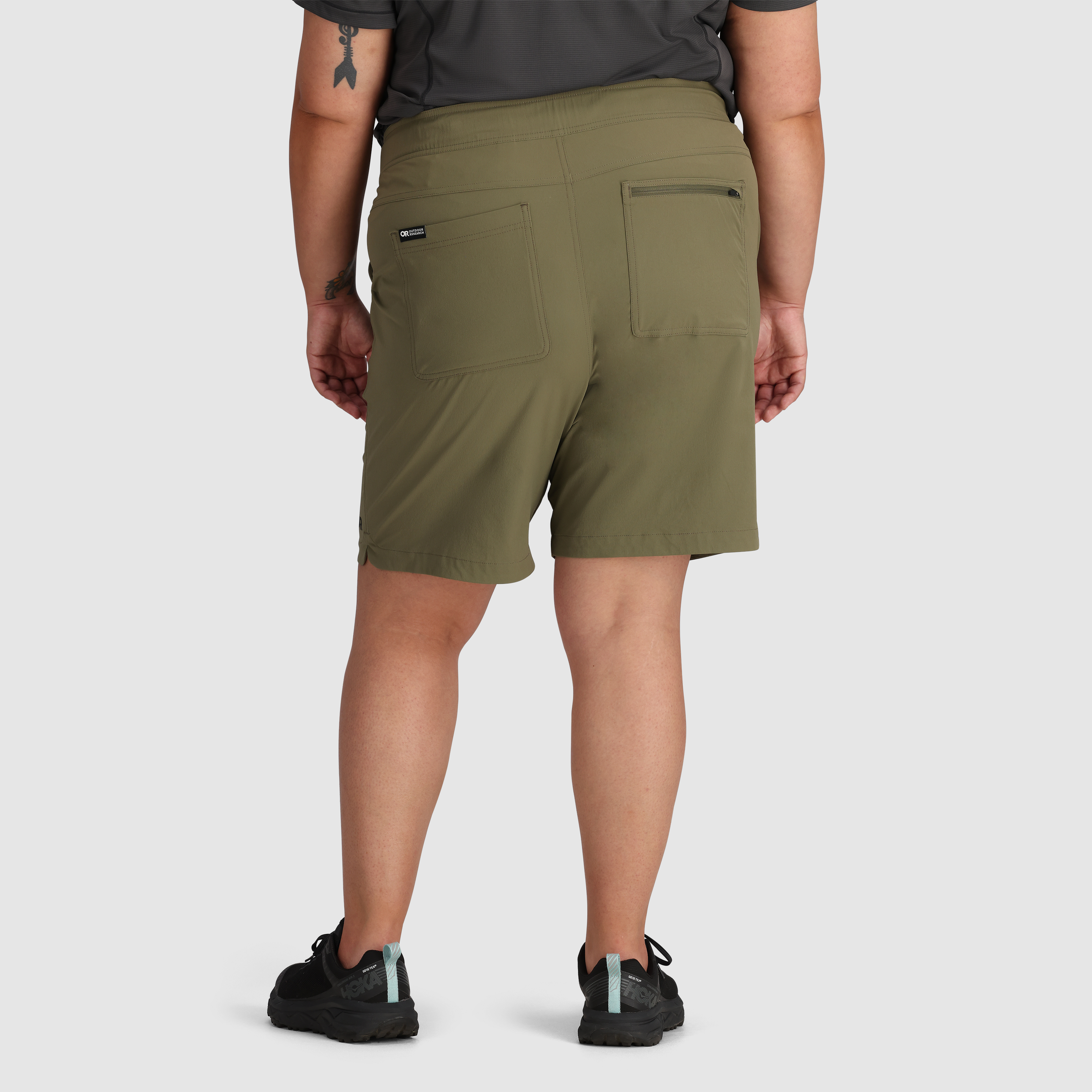 Women's Breathable Hiking Shorts with Pockets | Ferrosi Plus Size