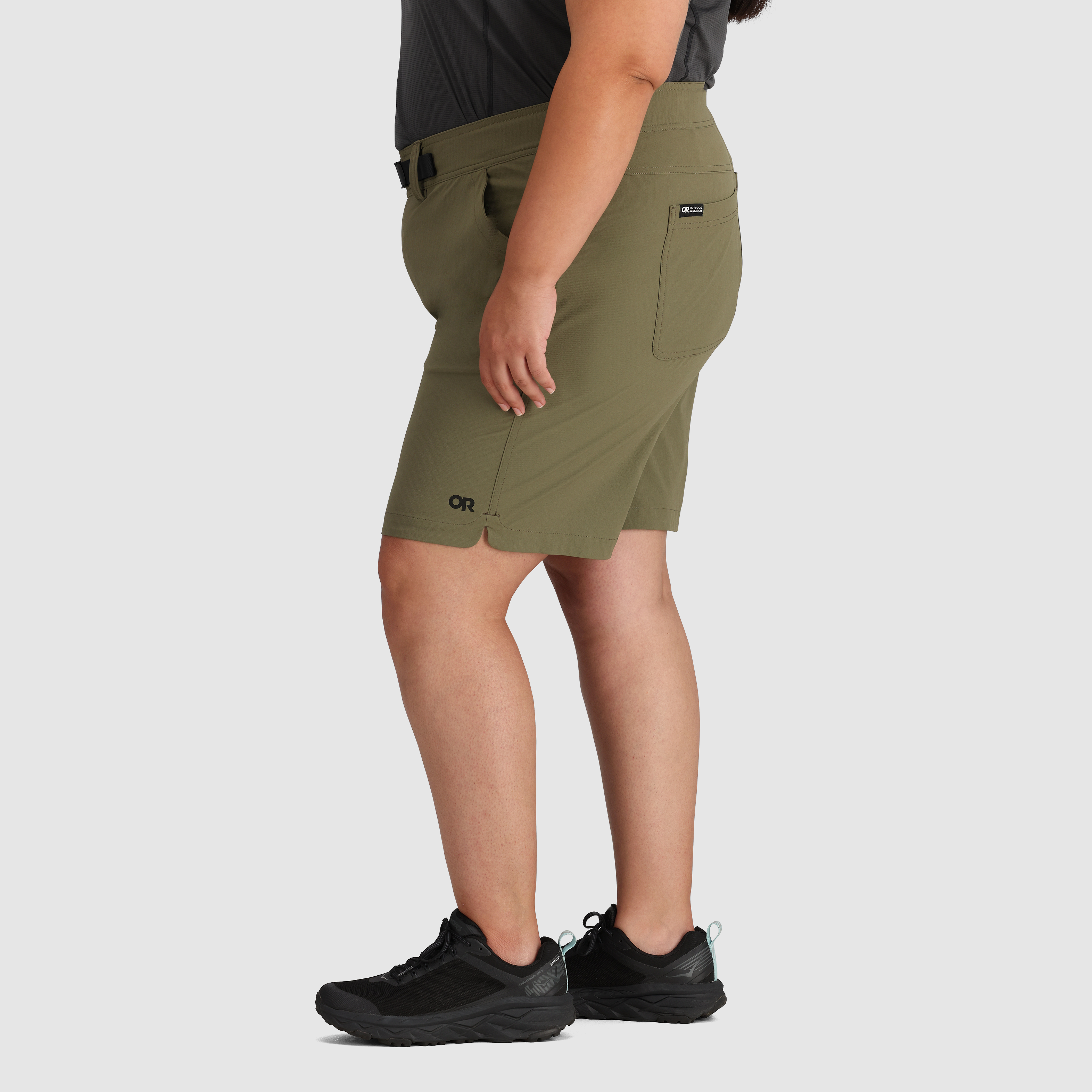 Women's Breathable Hiking Shorts with Pockets | Ferrosi Plus Size
