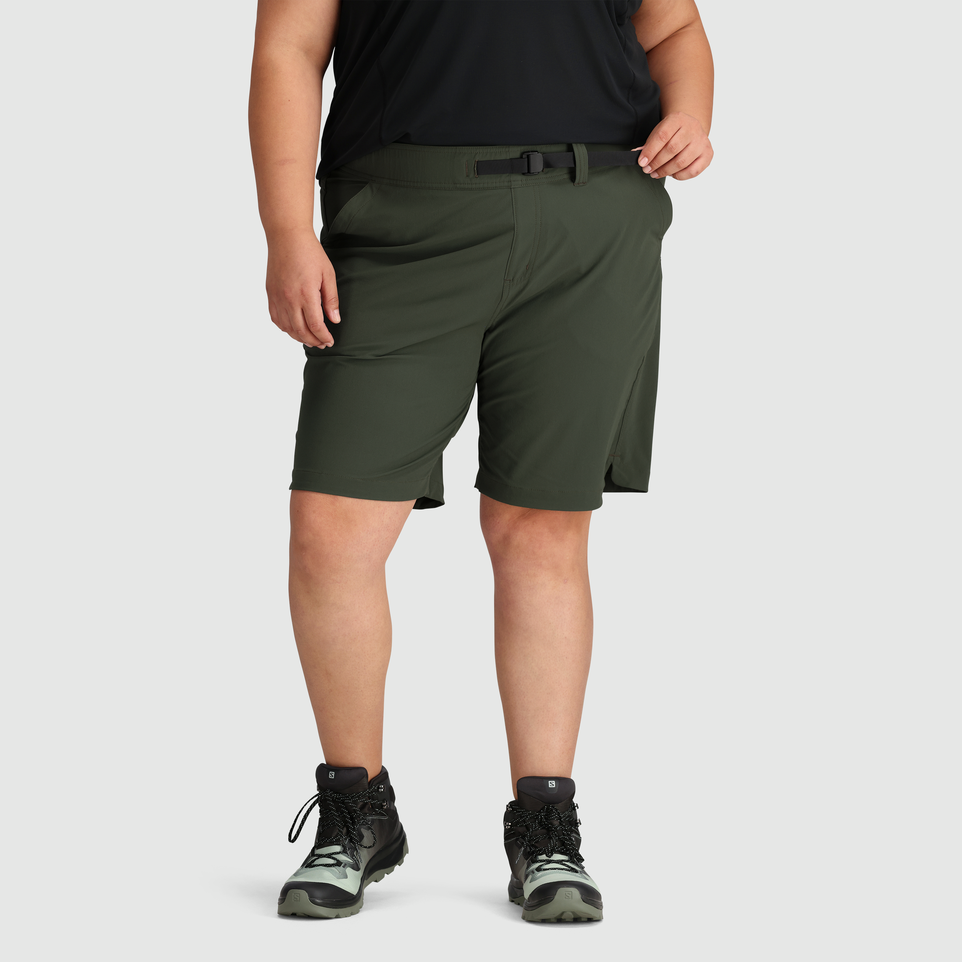 Women's Breathable Hiking Shorts with Pockets | Ferrosi Plus Size