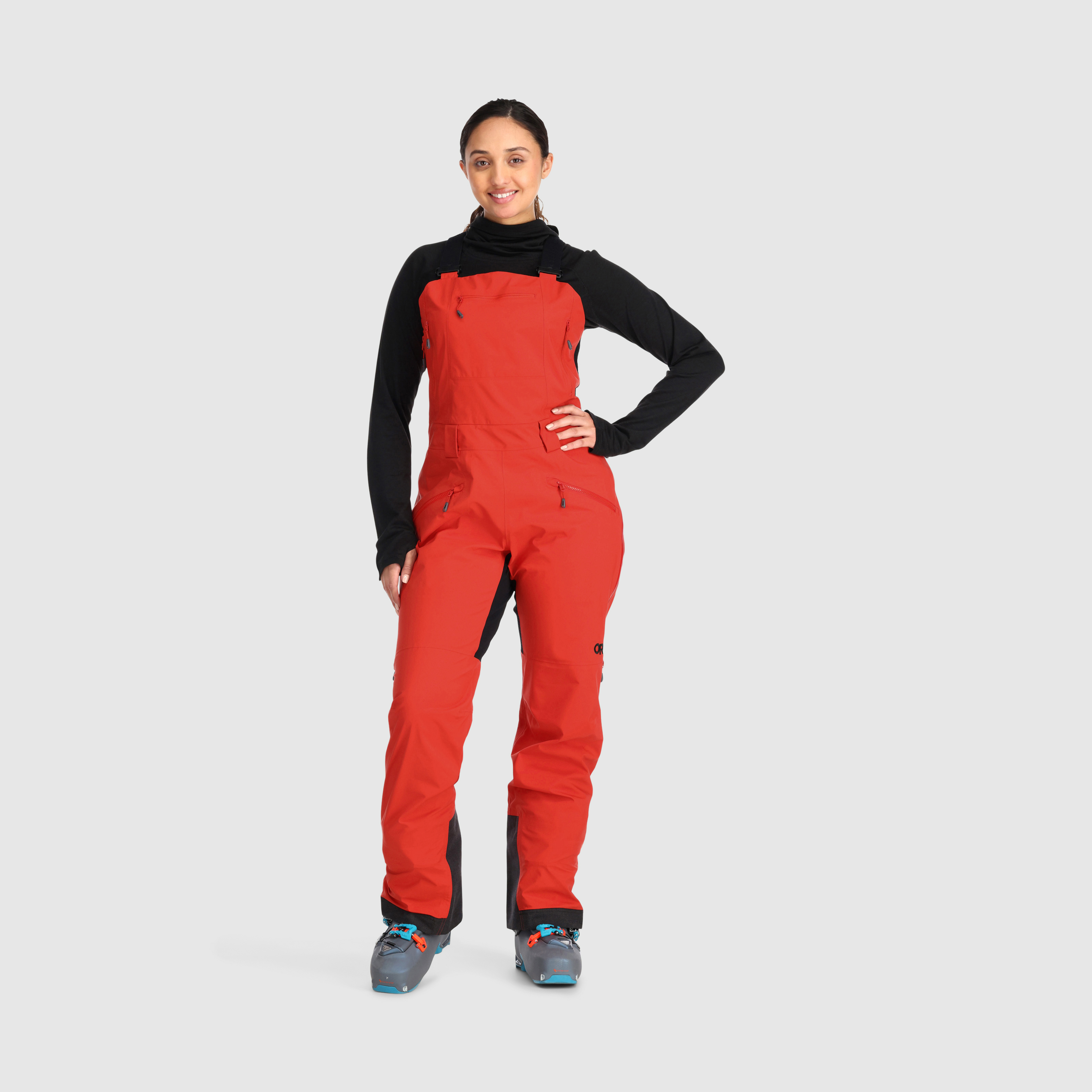 Women's GORE-TEX Ski Bibs for Freeriding & Backcountry | Hemispheres II