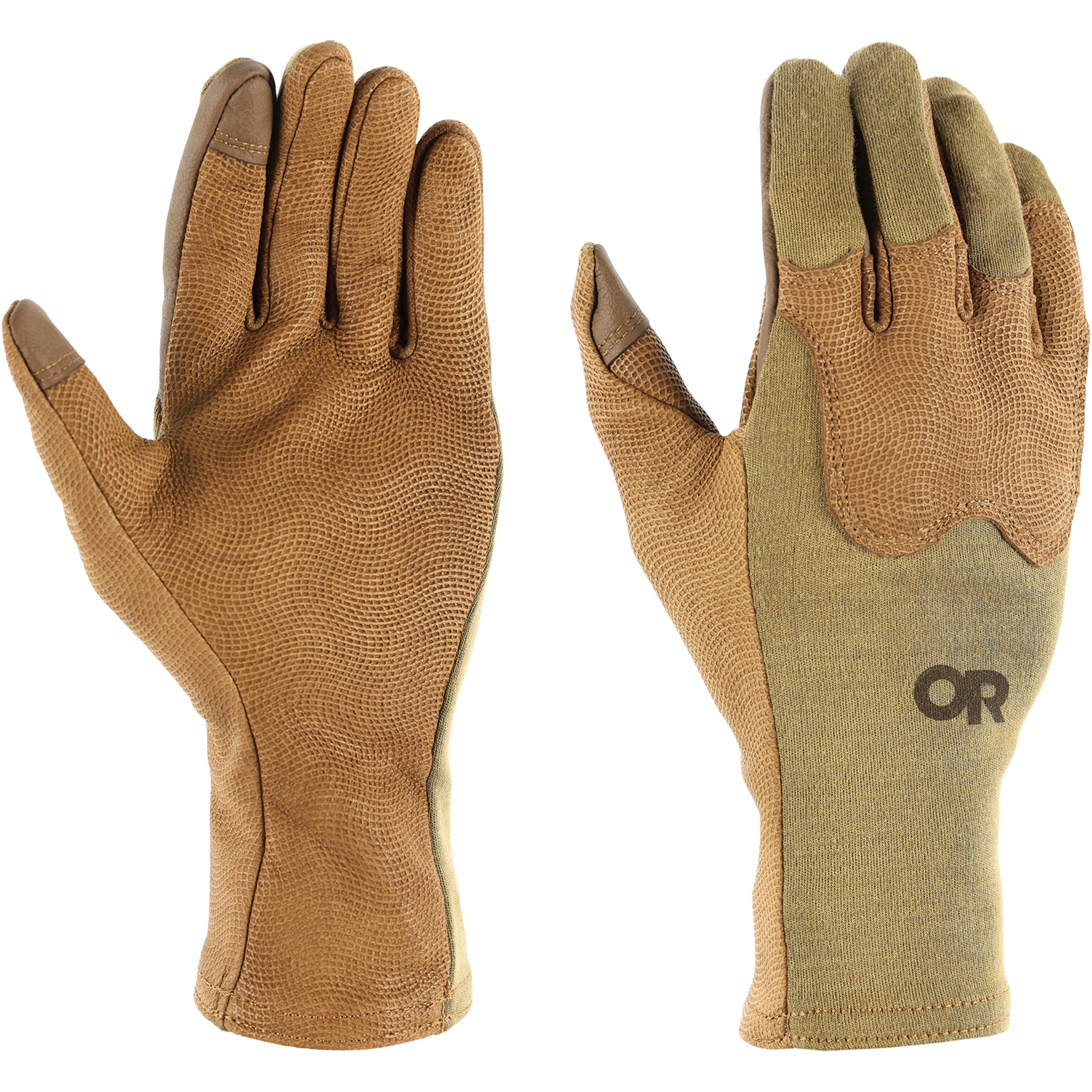 Tactical Gloves with Leather Palm & Hand Protection | Overlord II
