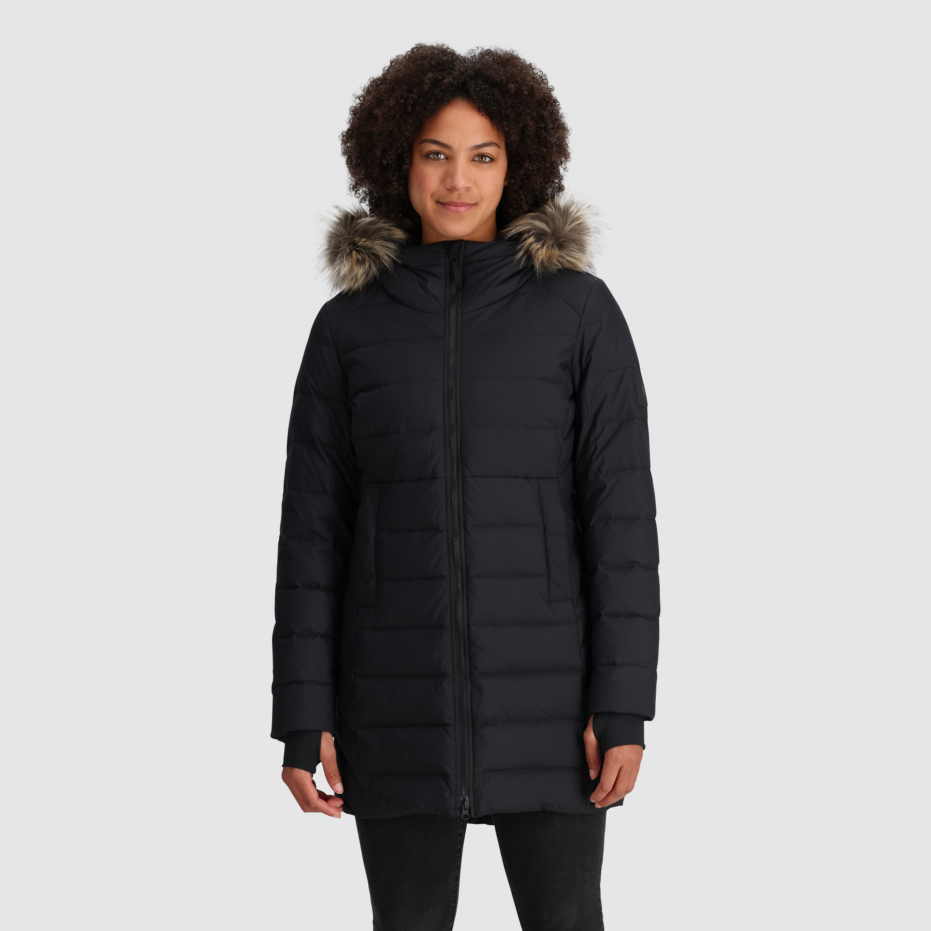 Women's Eco-Friendly Down Parka for Winter | Coze Lux