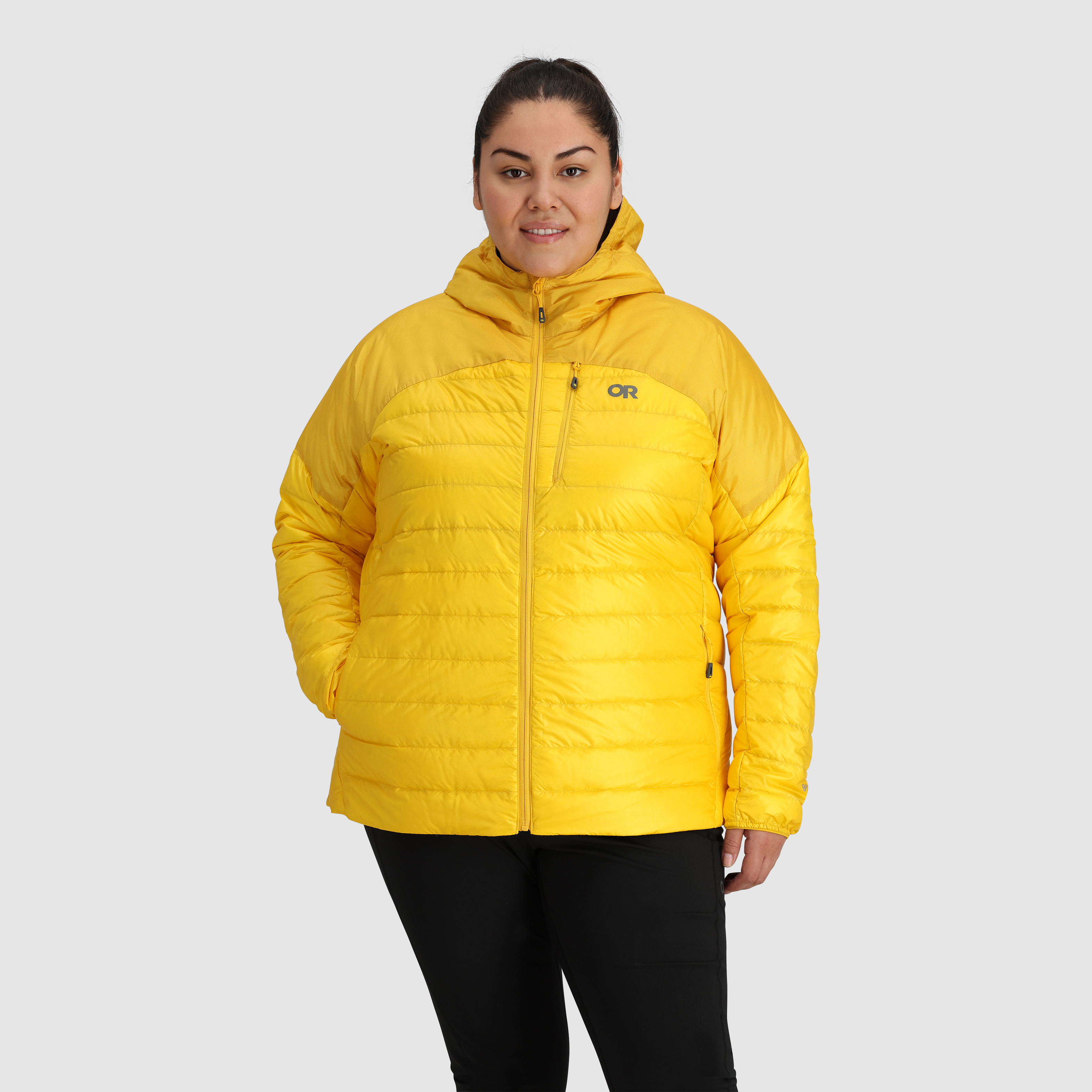 Women's Waterproof Helium Down Hoodie for Alpine Adventures | Plus Size