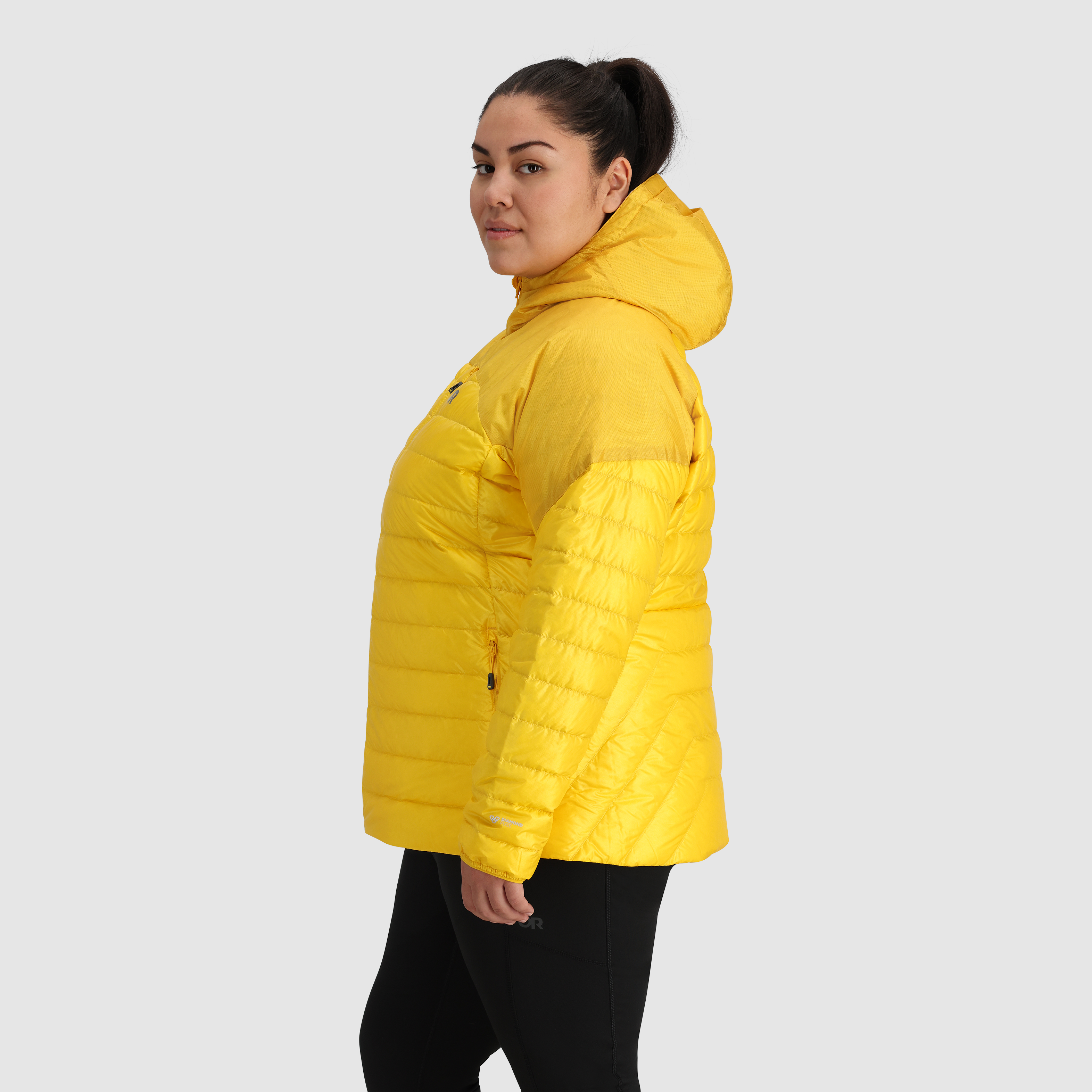 Women's Waterproof Helium Down Hoodie for Alpine Adventures | Plus Size