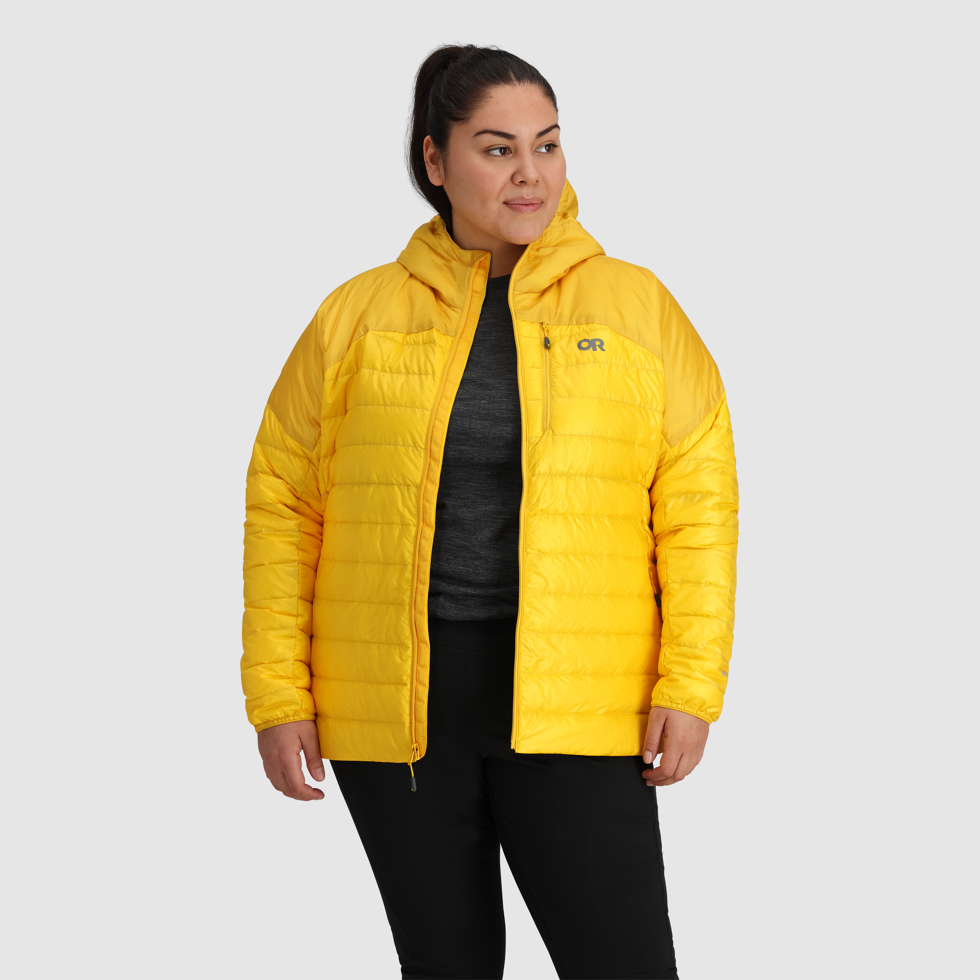 Women's Waterproof Helium Down Hoodie for Alpine Adventures | Plus Size